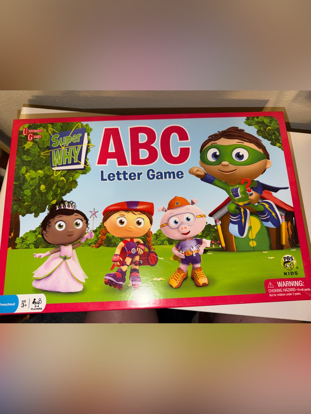 ABC Letter Game - Super Why PBS Kids